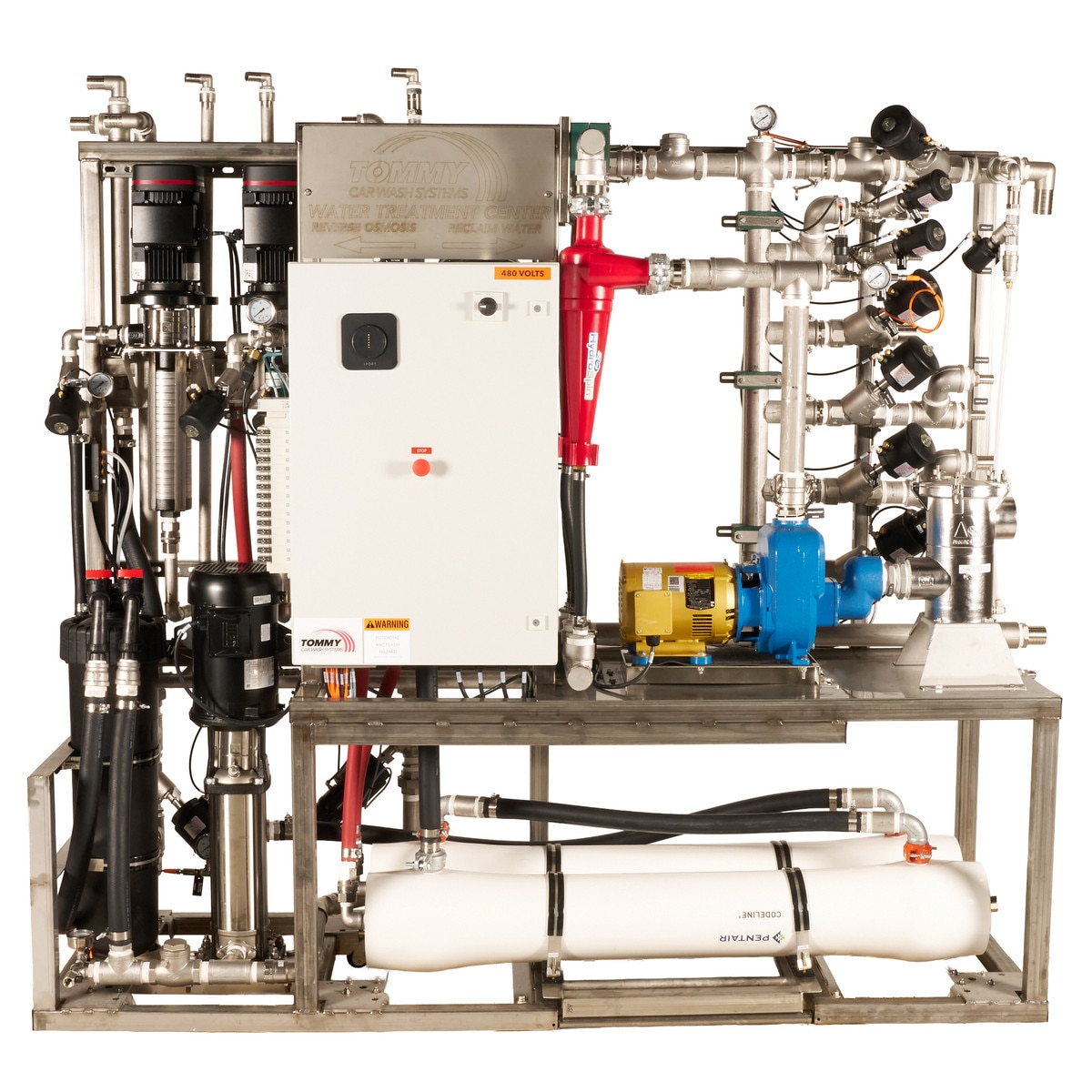 front view of TCWS Water Treatment